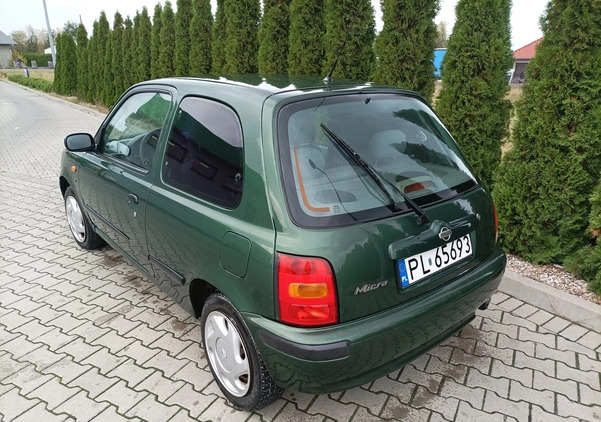 Nissan Micra cena 2400 przebieg: 177000, rok produkcji 1998 z Łomża małe 37